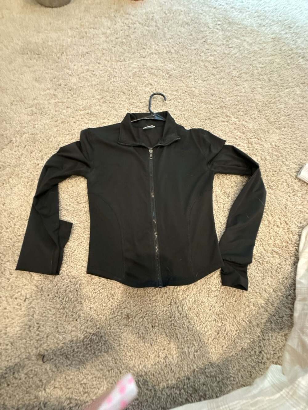 OFFLINE by Aerie The Hugger Full Zip Jacket Black